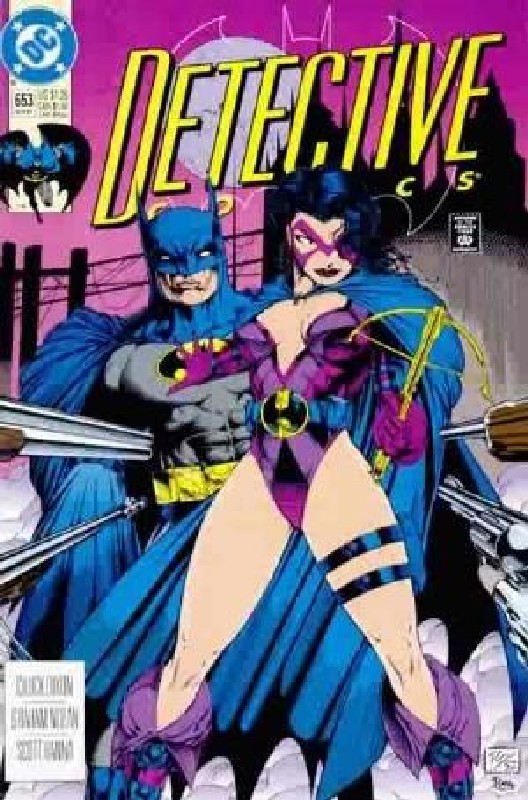 Cover of Detective Comics #653. One of 250,000 Vintage American Comics on sale from Krypton!