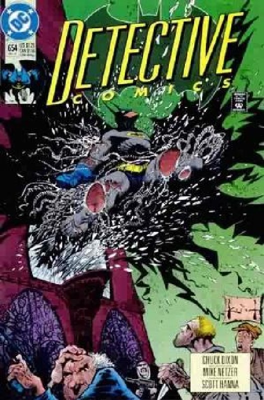 Cover of Detective Comics #654. One of 250,000 Vintage American Comics on sale from Krypton!