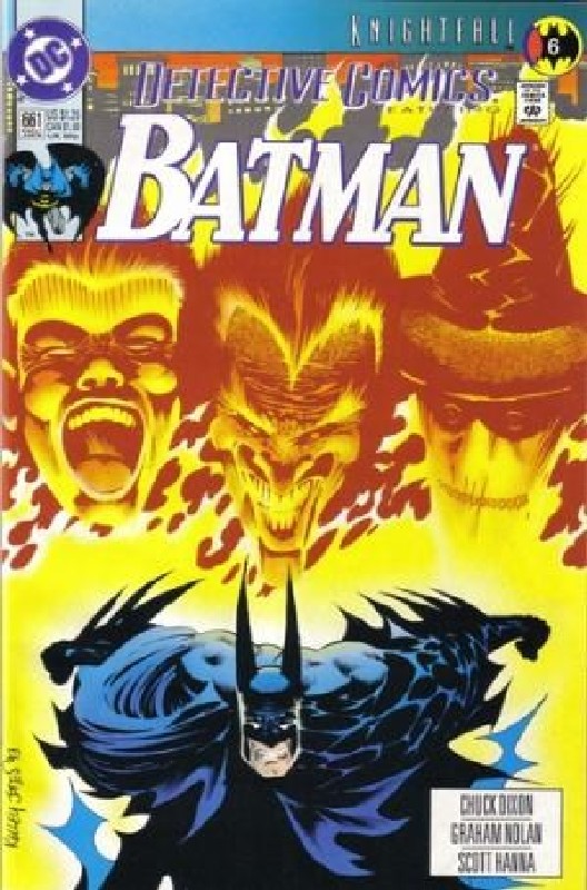 Cover of Detective Comics #661. One of 250,000 Vintage American Comics on sale from Krypton!