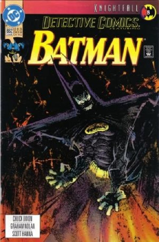 Cover of Detective Comics #662. One of 250,000 Vintage American Comics on sale from Krypton!