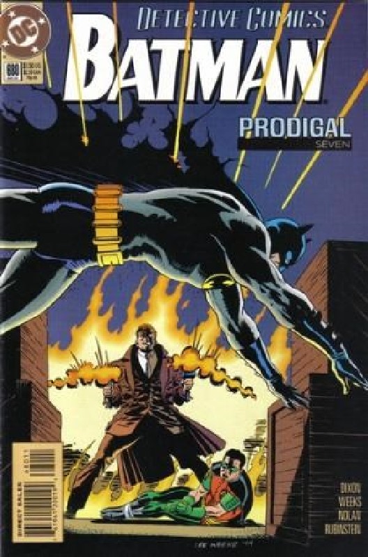 Cover of Detective Comics #680. One of 250,000 Vintage American Comics on sale from Krypton!