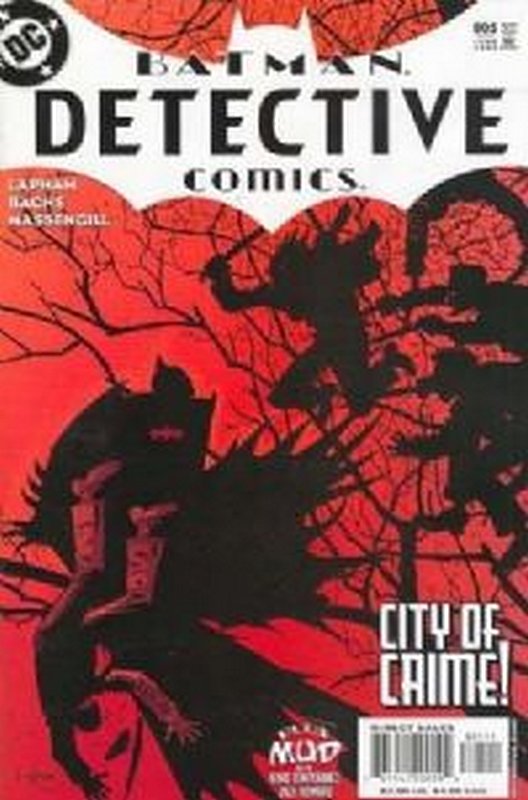 Cover of Detective Comics #805. One of 250,000 Vintage American Comics on sale from Krypton!