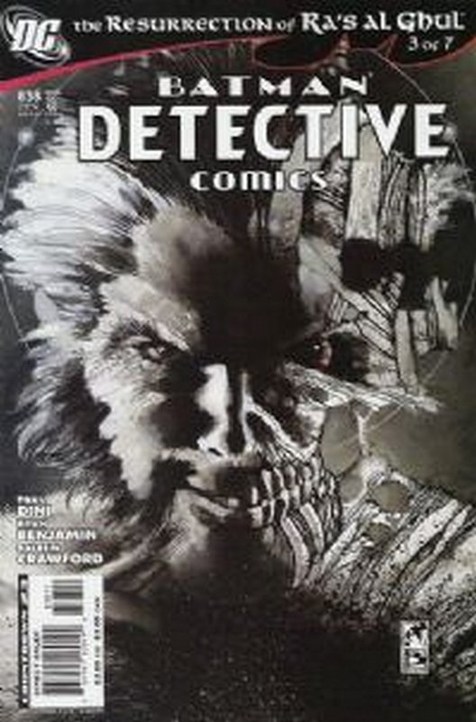 Cover of Detective Comics #838. One of 250,000 Vintage American Comics on sale from Krypton!