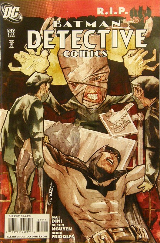 Cover of Detective Comics #849. One of 250,000 Vintage American Comics on sale from Krypton!