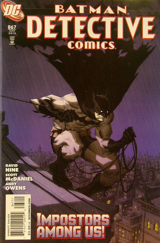 Cover of Detective Comics #867. One of 250,000 Vintage American Comics on sale from Krypton!