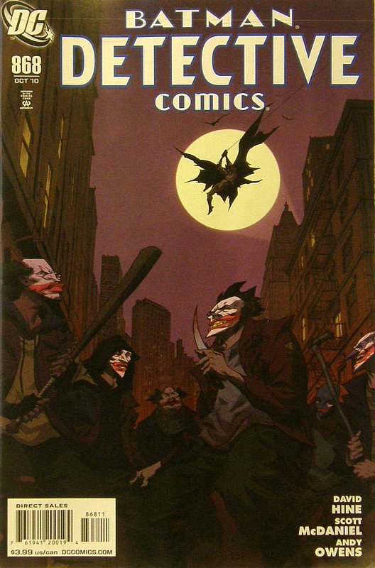 Cover of Detective Comics #868. One of 250,000 Vintage American Comics on sale from Krypton!
