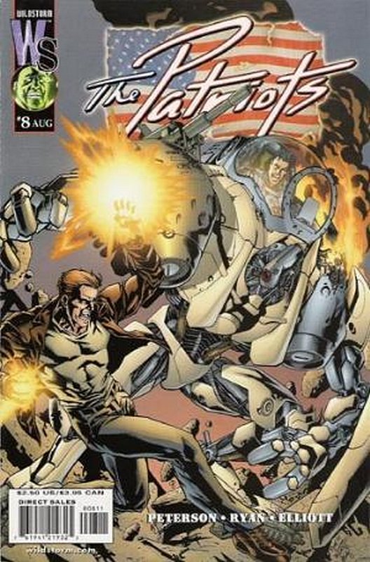 Cover of Patriots (Vol 1) The #8. One of 250,000 Vintage American Comics on sale from Krypton!