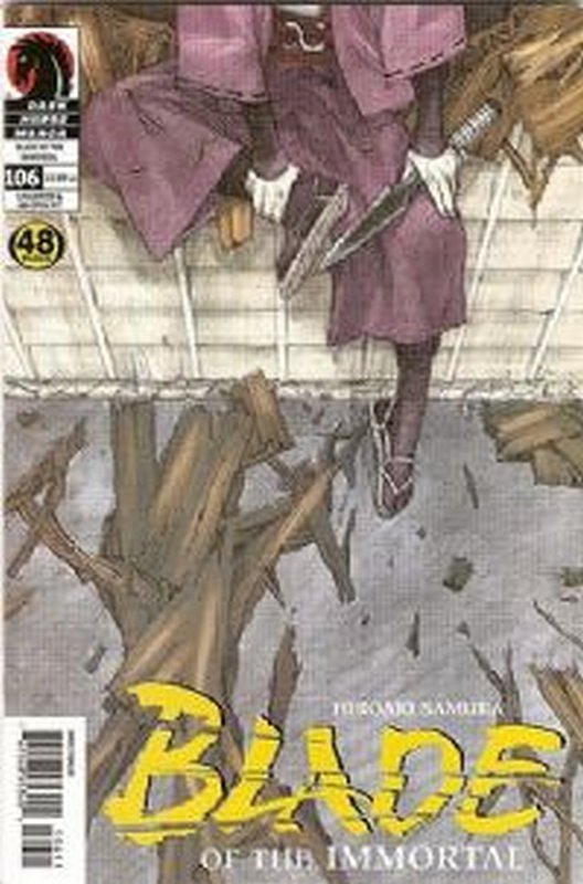Cover of Blade of the Immortal (Vol 1) #106. One of 250,000 Vintage American Comics on sale from Krypton!
