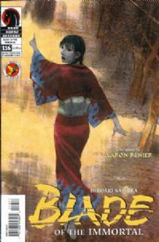 Cover of Blade of the Immortal (Vol 1) #116. One of 250,000 Vintage American Comics on sale from Krypton!