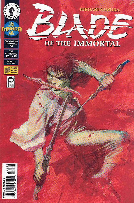 Cover of Blade of the Immortal (Vol 1) #54. One of 250,000 Vintage American Comics on sale from Krypton!