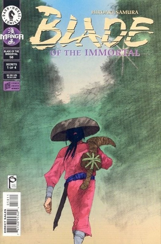 Cover of Blade of the Immortal (Vol 1) #58. One of 250,000 Vintage American Comics on sale from Krypton!