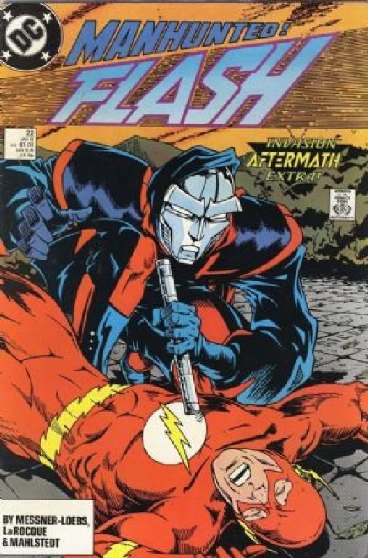 Cover of Flash (Vol 2) #22. One of 250,000 Vintage American Comics on sale from Krypton!
