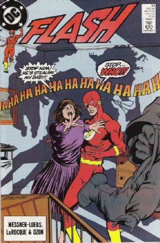 Cover of Flash (Vol 2) #33. One of 250,000 Vintage American Comics on sale from Krypton!