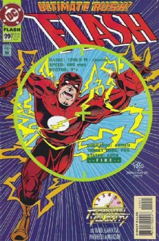 Cover of Flash (Vol 2) #99. One of 250,000 Vintage American Comics on sale from Krypton!