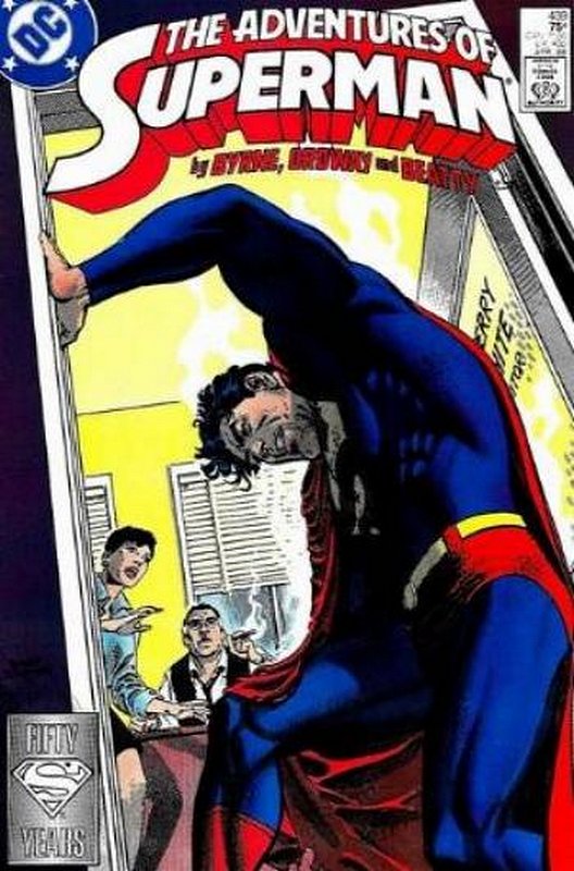Cover of Adventures of Superman (Vol 1) #439. One of 250,000 Vintage American Comics on sale from Krypton!