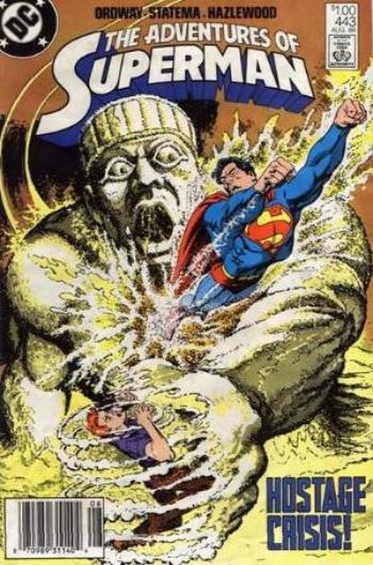 Cover of Adventures of Superman (Vol 1) #443. One of 250,000 Vintage American Comics on sale from Krypton!