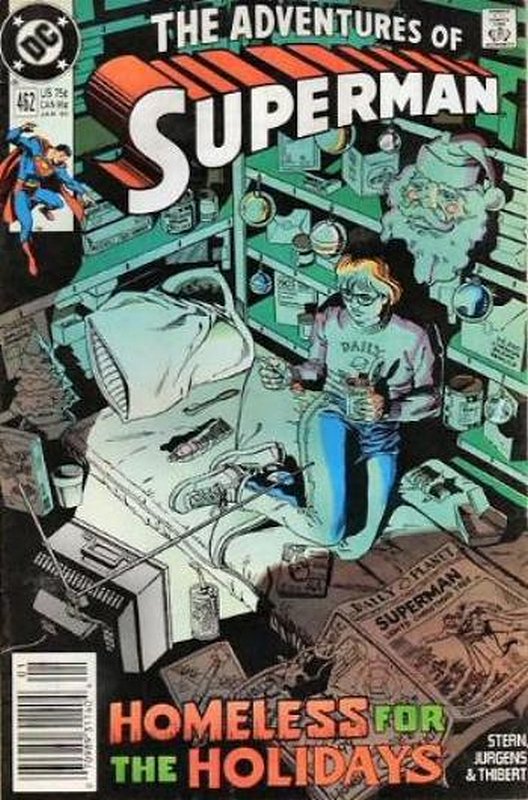 Cover of Adventures of Superman (Vol 1) #462. One of 250,000 Vintage American Comics on sale from Krypton!