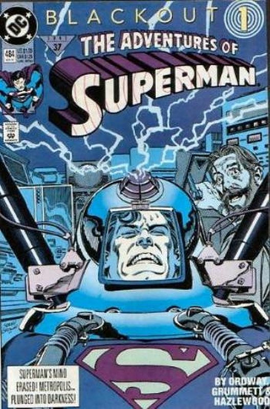 Cover of Adventures of Superman (Vol 1) #484. One of 250,000 Vintage American Comics on sale from Krypton!