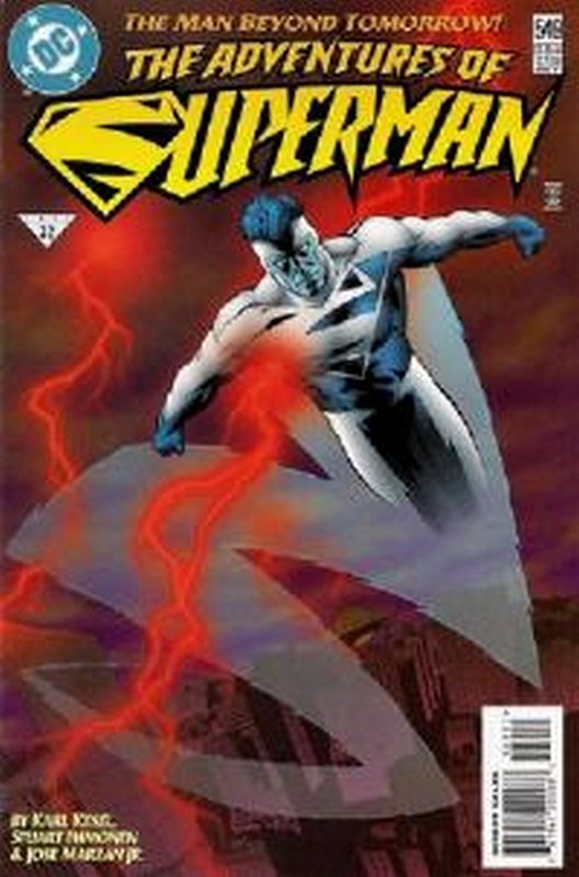 Cover of Adventures of Superman (Vol 1) #549. One of 250,000 Vintage American Comics on sale from Krypton!