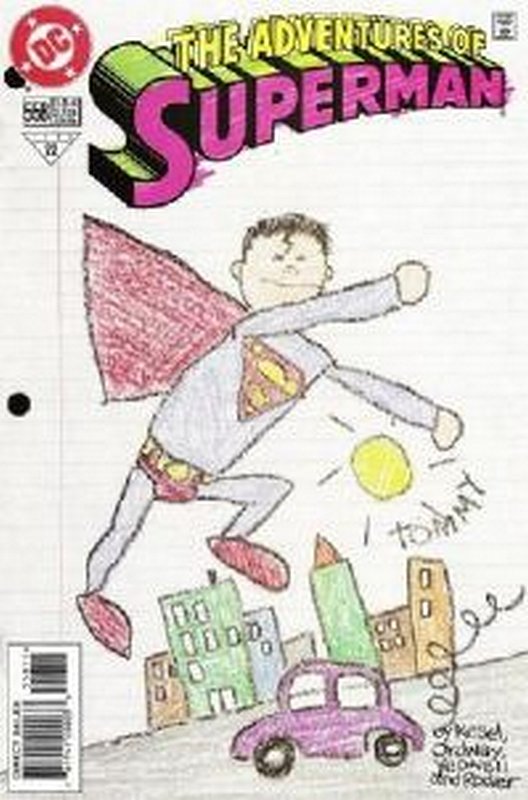 Cover of Adventures of Superman (Vol 1) #558. One of 250,000 Vintage American Comics on sale from Krypton!