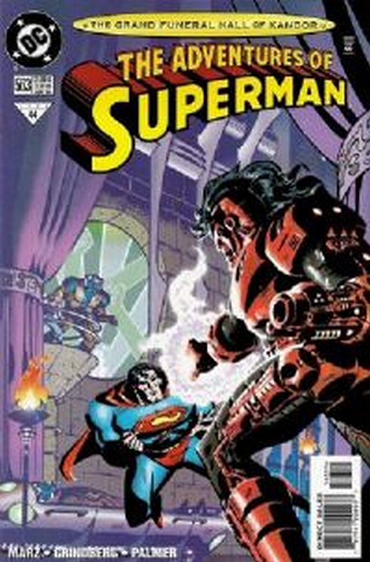 Cover of Adventures of Superman (Vol 1) #563. One of 250,000 Vintage American Comics on sale from Krypton!