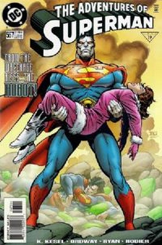 Cover of Adventures of Superman (Vol 1) #567. One of 250,000 Vintage American Comics on sale from Krypton!