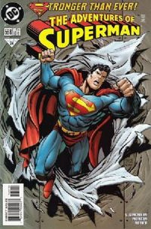 Cover of Adventures of Superman (Vol 1) #568. One of 250,000 Vintage American Comics on sale from Krypton!