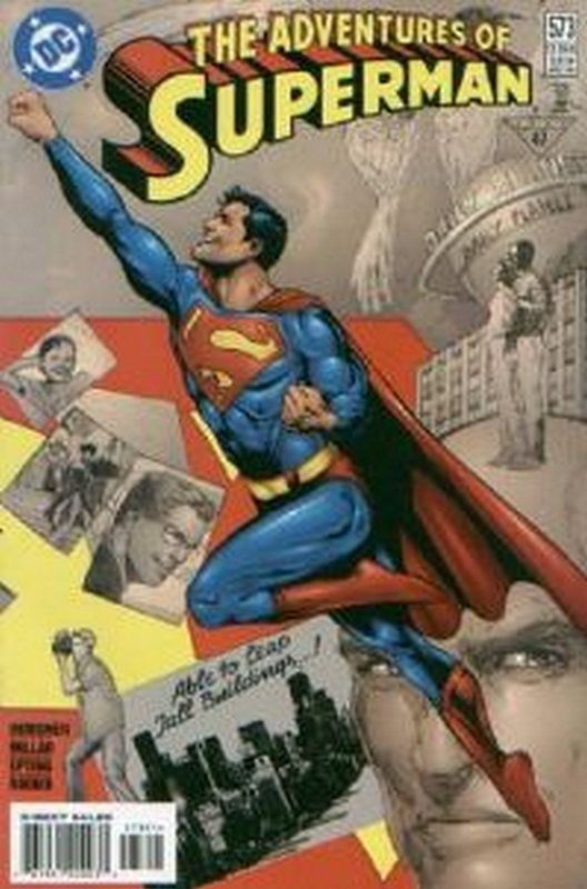 Cover of Adventures of Superman (Vol 1) #573. One of 250,000 Vintage American Comics on sale from Krypton!