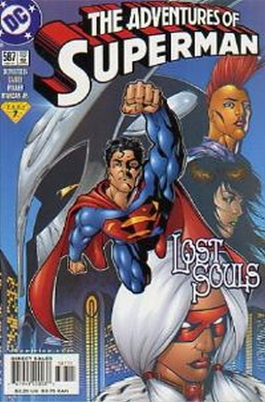 Cover of Adventures of Superman (Vol 1) #587. One of 250,000 Vintage American Comics on sale from Krypton!