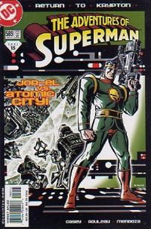 Cover of Adventures of Superman (Vol 1) #589. One of 250,000 Vintage American Comics on sale from Krypton!
