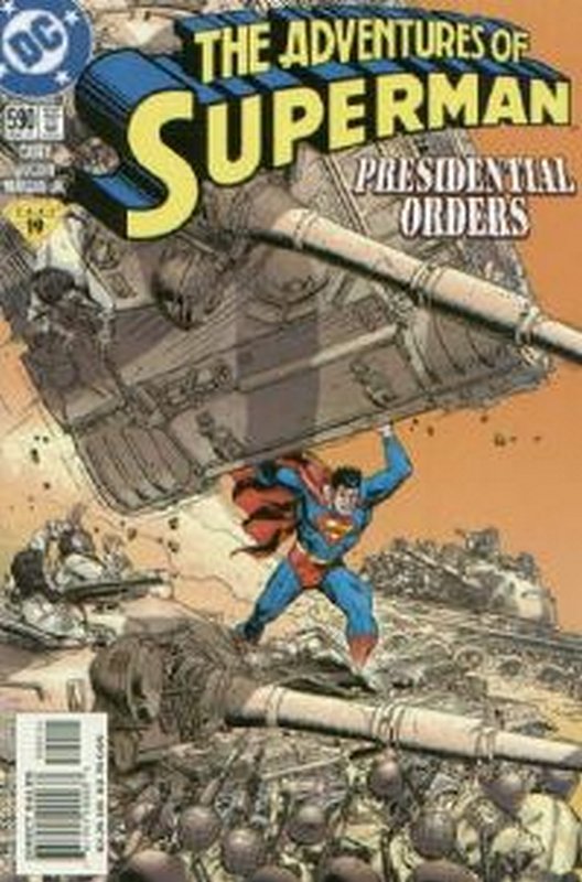 Cover of Adventures of Superman (Vol 1) #590. One of 250,000 Vintage American Comics on sale from Krypton!