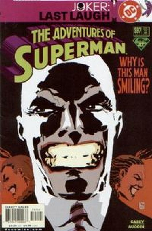 Cover of Adventures of Superman (Vol 1) #597. One of 250,000 Vintage American Comics on sale from Krypton!