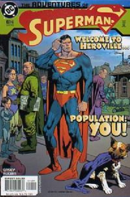Cover of Adventures of Superman (Vol 1) #614. One of 250,000 Vintage American Comics on sale from Krypton!