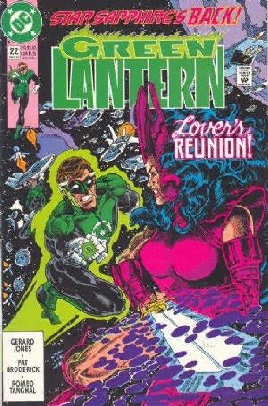 Cover of Green Lantern (Vol 3) #22. One of 250,000 Vintage American Comics on sale from Krypton!