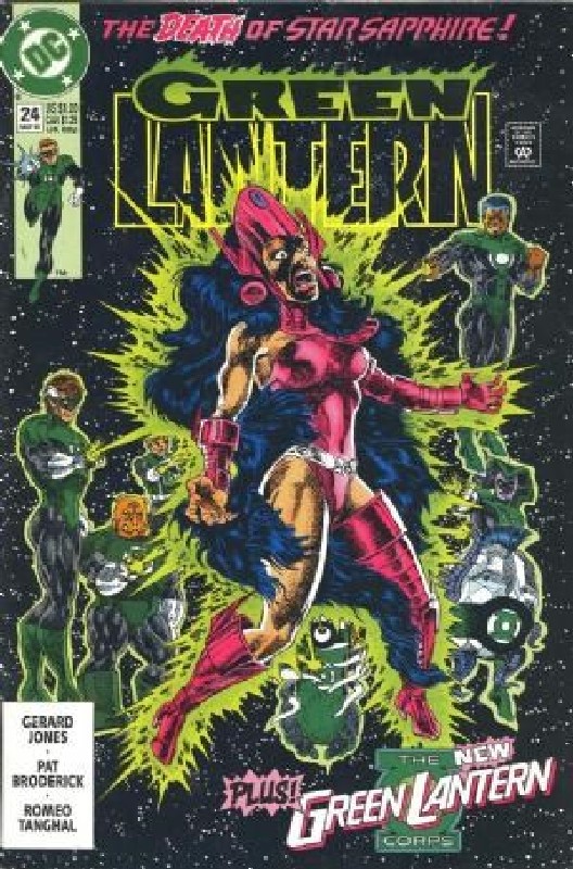 Cover of Green Lantern (Vol 3) #24. One of 250,000 Vintage American Comics on sale from Krypton!