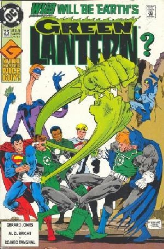 Cover of Green Lantern (Vol 3) #25. One of 250,000 Vintage American Comics on sale from Krypton!