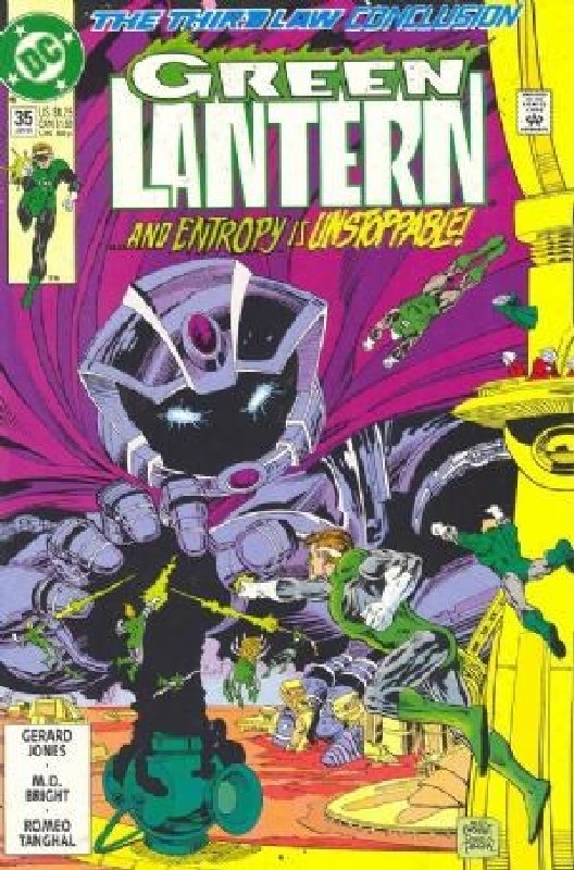 Cover of Green Lantern (Vol 3) #35. One of 250,000 Vintage American Comics on sale from Krypton!