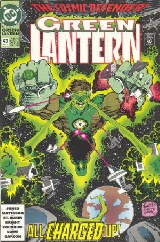 Cover of Green Lantern (Vol 3) #43. One of 250,000 Vintage American Comics on sale from Krypton!