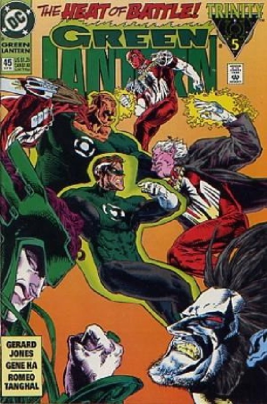 Cover of Green Lantern (Vol 3) #45. One of 250,000 Vintage American Comics on sale from Krypton!