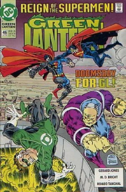 Cover of Green Lantern (Vol 3) #46. One of 250,000 Vintage American Comics on sale from Krypton!