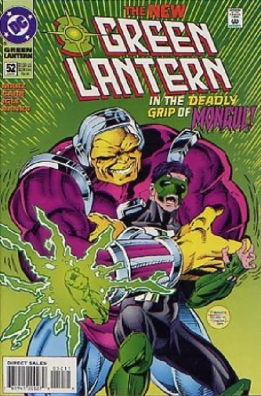 Cover of Green Lantern (Vol 3) #52. One of 250,000 Vintage American Comics on sale from Krypton!