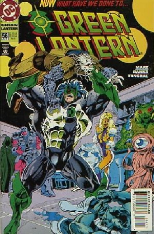 Cover of Green Lantern (Vol 3) #56. One of 250,000 Vintage American Comics on sale from Krypton!