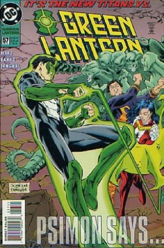 Cover of Green Lantern (Vol 3) #57. One of 250,000 Vintage American Comics on sale from Krypton!