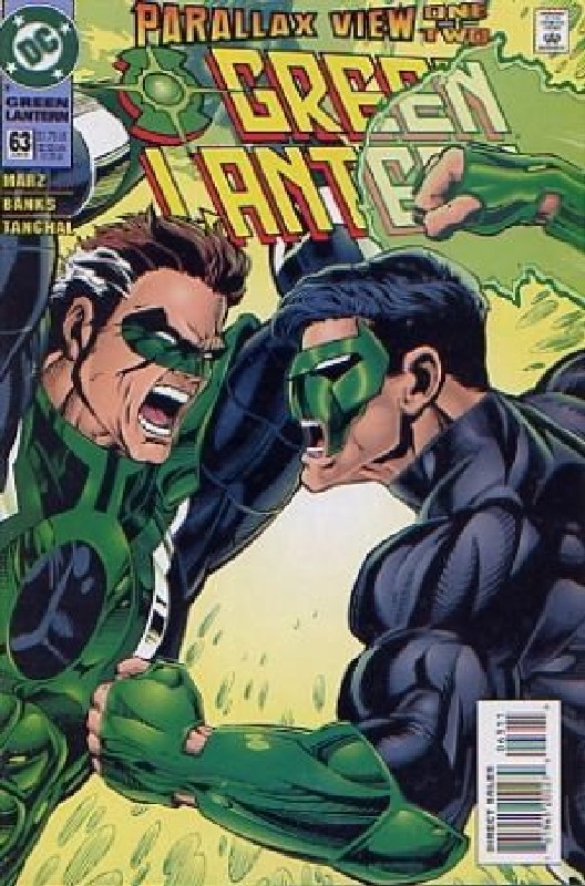 Cover of Green Lantern (Vol 3) #63. One of 250,000 Vintage American Comics on sale from Krypton!