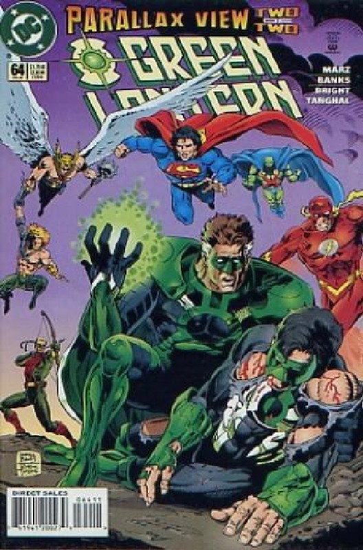 Cover of Green Lantern (Vol 3) #64. One of 250,000 Vintage American Comics on sale from Krypton!