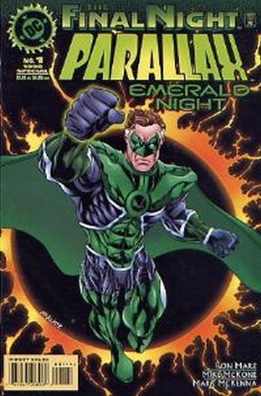 Cover of Parallax: Emerald Night (1996 One Shot) #1. One of 250,000 Vintage American Comics on sale from Krypton!