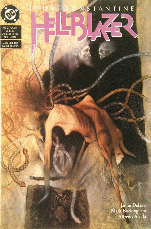 Cover of Hellblazer (Vol 1) #21. One of 250,000 Vintage American Comics on sale from Krypton!