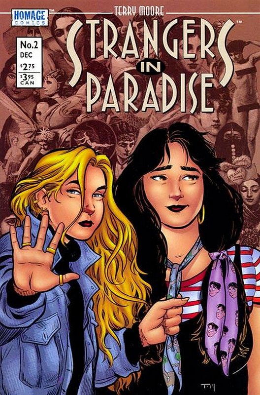 Cover of Strangers in Paradise (Vol 3) #2. One of 250,000 Vintage American Comics on sale from Krypton!
