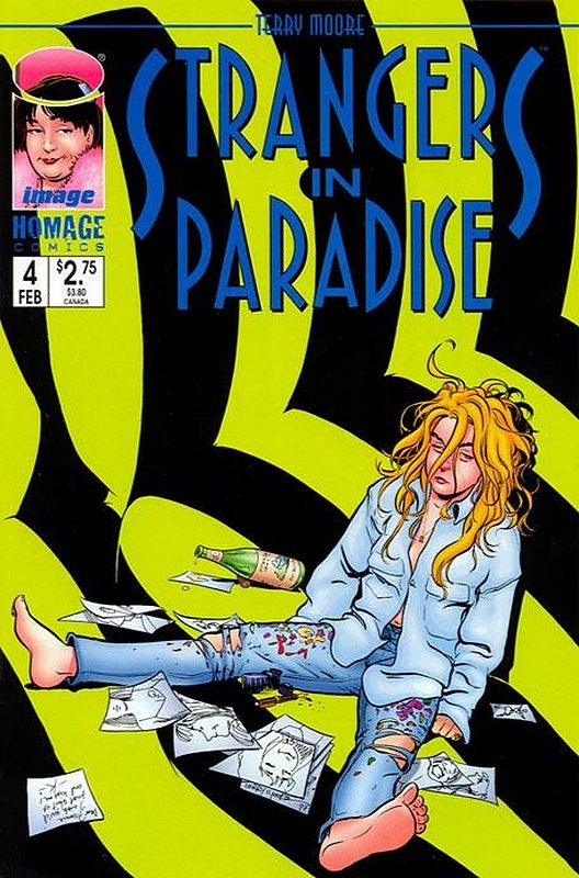 Cover of Strangers in Paradise (Vol 3) #4. One of 250,000 Vintage American Comics on sale from Krypton!