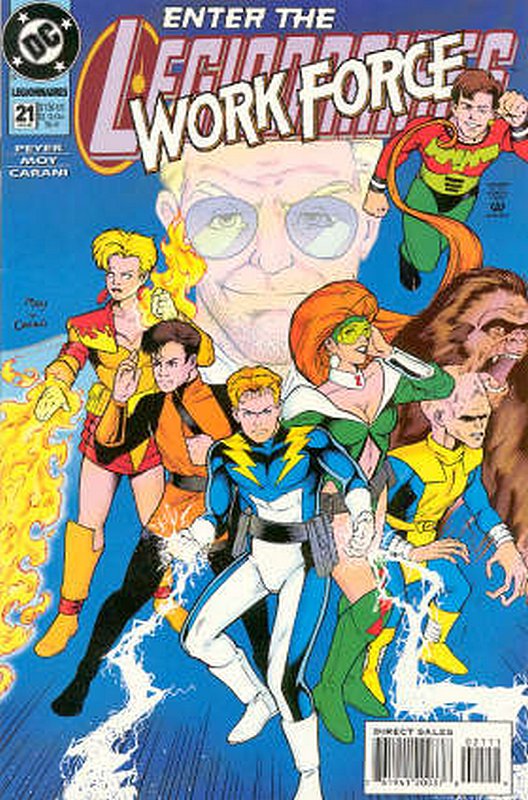 Cover of Legionnaires (Vol 1) #21. One of 250,000 Vintage American Comics on sale from Krypton!